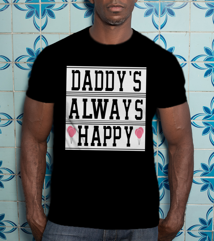 Daddy's Always Happy Balloons Gordon Hayward T-Shirt