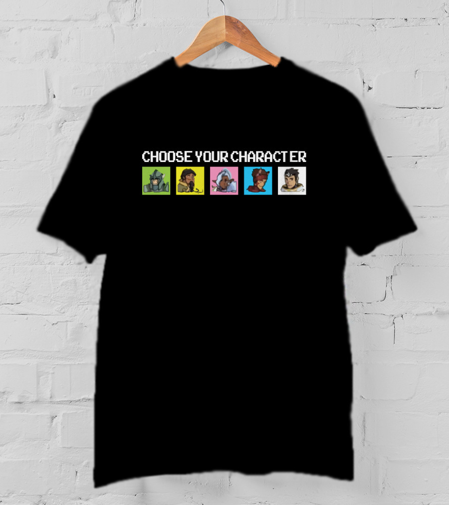 Choose Your Character Dreamworks Voltron Legendary Defender Pilot Icons T-Shirt