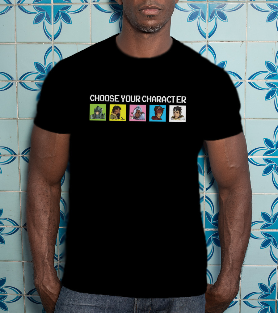 Choose Your Character Dreamworks Voltron Legendary Defender Pilot Icons T-Shirt