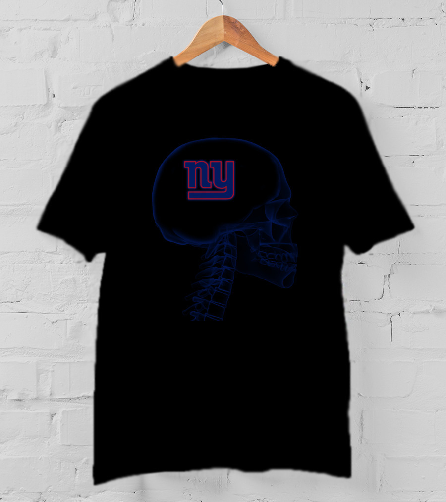 New York Giants Ny Skull Halloween T-Shirt