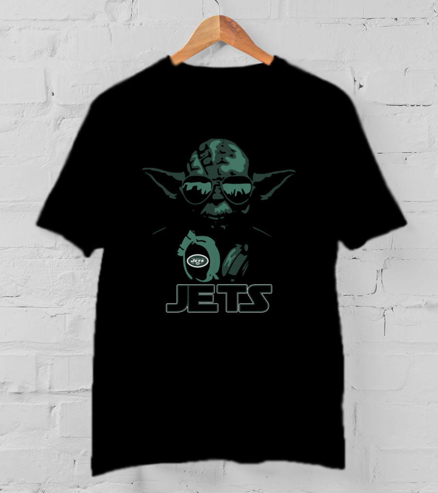 Yoda Jets Fan Star Wars New York Jets T-Shirt