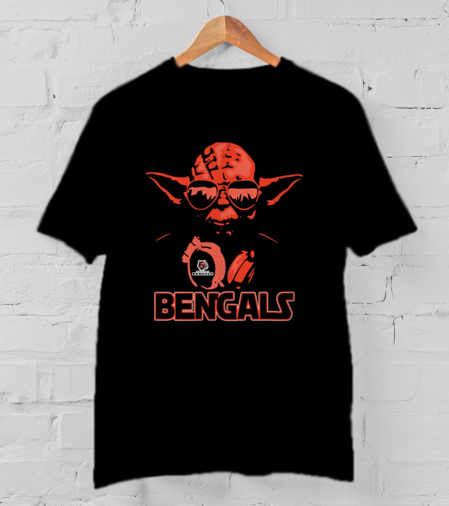 Yoda Bengals Star Wars Cincinnati Fans T-Shirt