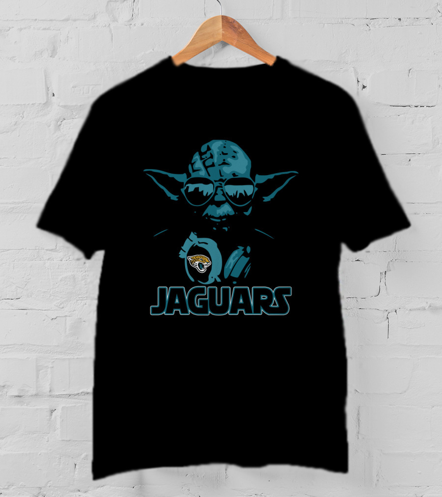 Yoda Star Wars Jacksonville Jaguars Fans Jaguars T-Shirt