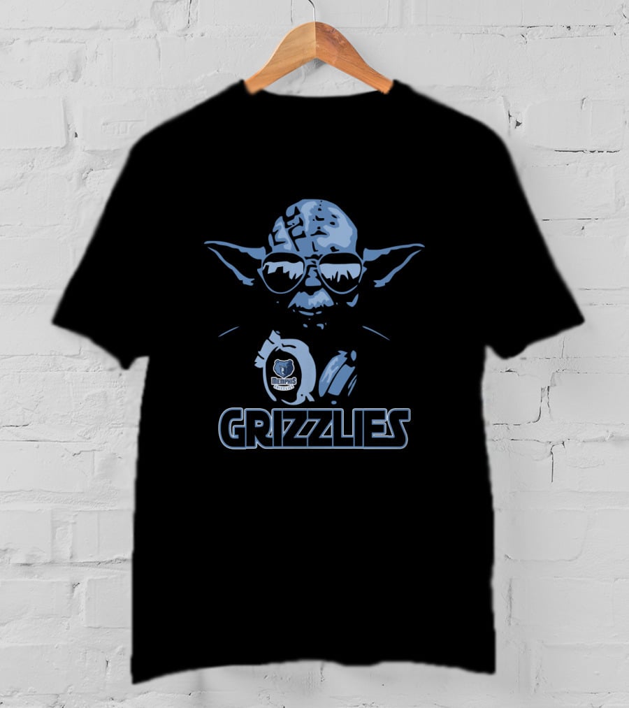 Memphis Grizzlies Yoda Star Wars Fans T-Shirt