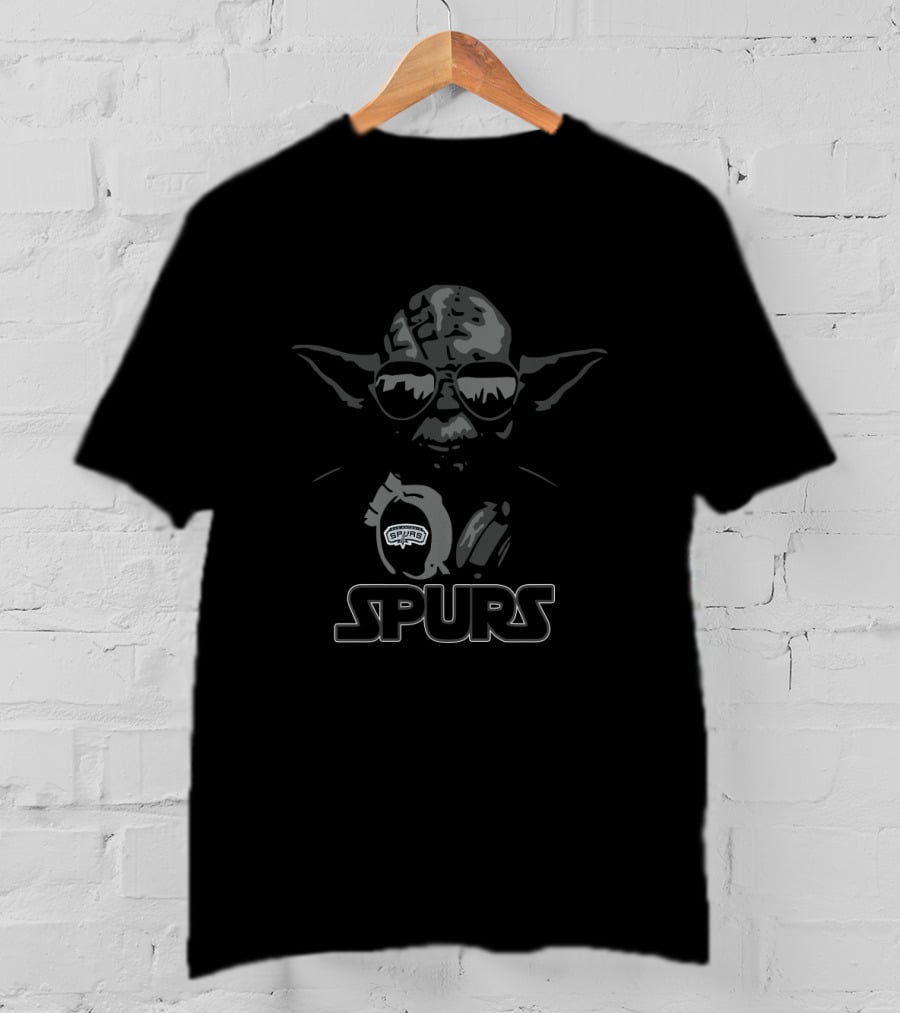 Yoda Star Wars San Antonio Spurs Fans Spurs T-Shirt