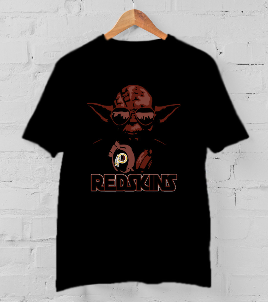 Yoda Star Wars Redskins Fan T-Shirt