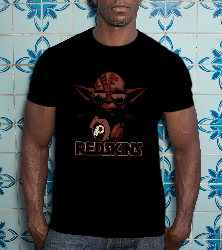 Yoda Star Wars Redskins Fan T-Shirt