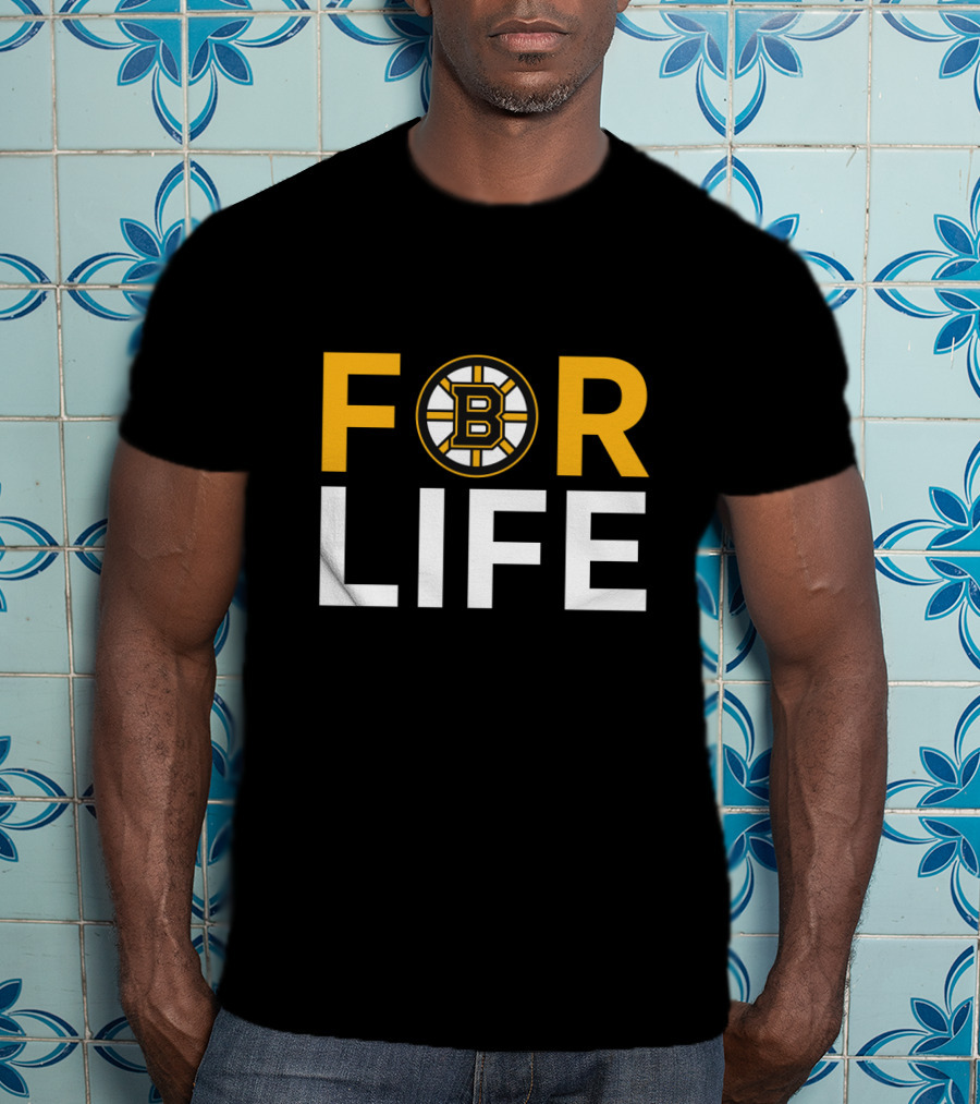 Boston Bruins For Life Enthusiasts T-Shirt