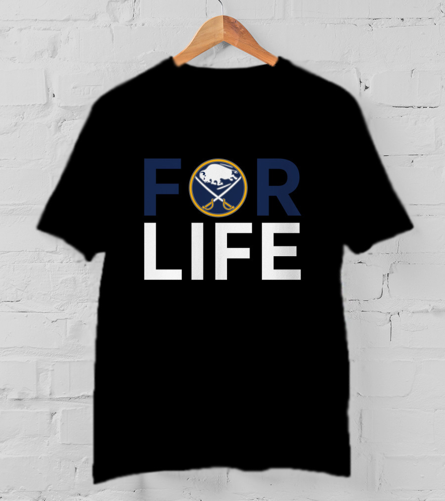 For Life Buffalo Sabres Fans T-Shirt