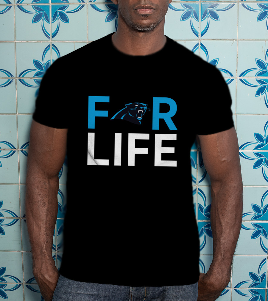 Carolina Panthers For Life Fans T-Shirt