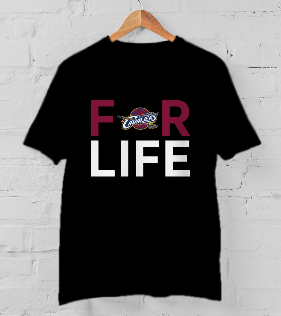 Cleveland Cavaliers Logo For Life Fans T-Shirt