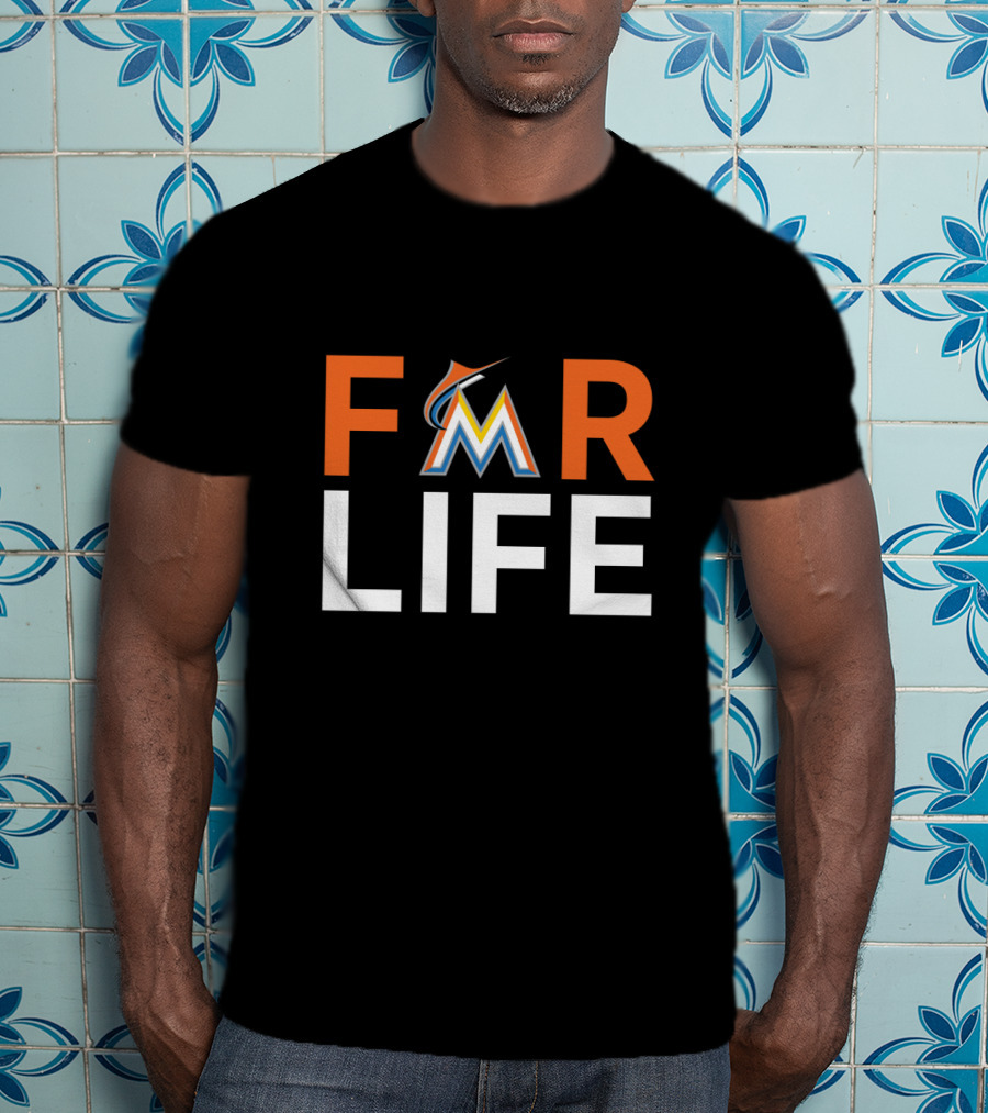 For Life Miami Marlins Fan Pride T-Shirt