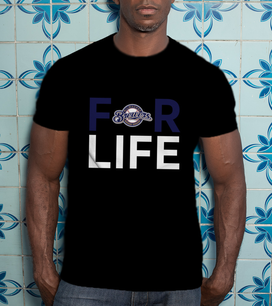 Milwaukee Brewers For Life Fan Commitment T-Shirt