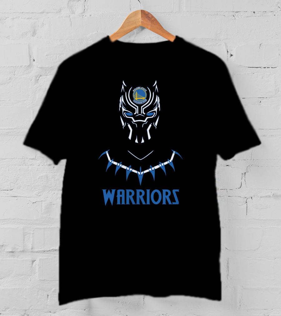 Warriors Black Panther Golden State Fusion T-Shirt