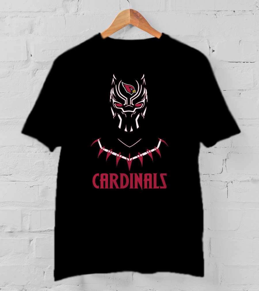 Cardinals Black Panther Arizona Fans T-Shirt