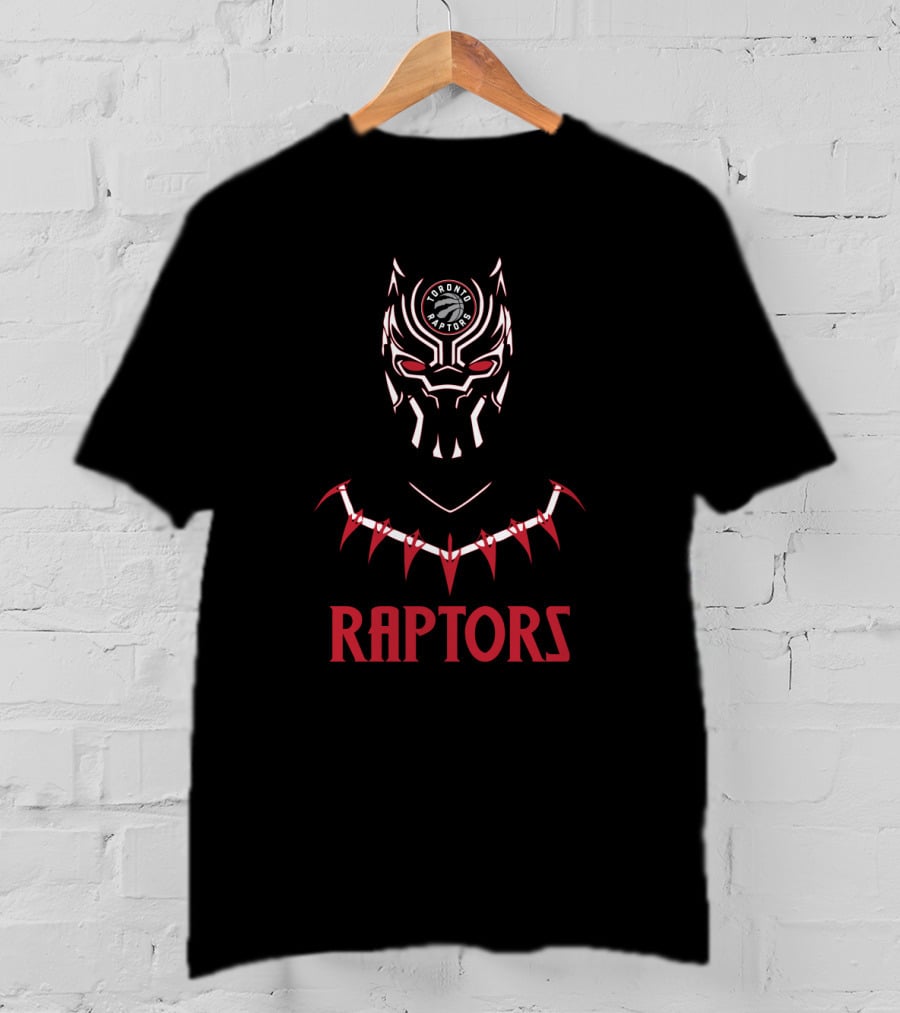 Toronto Raptors Black Panther Fans T-Shirt