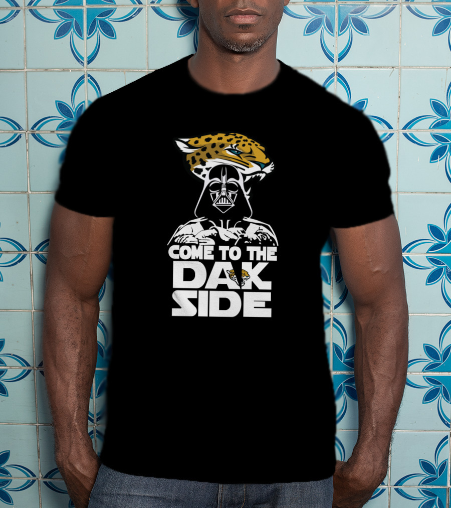 Come To The Dark Side Darth Vader Jacksonville Jaguars Fans T-Shirt