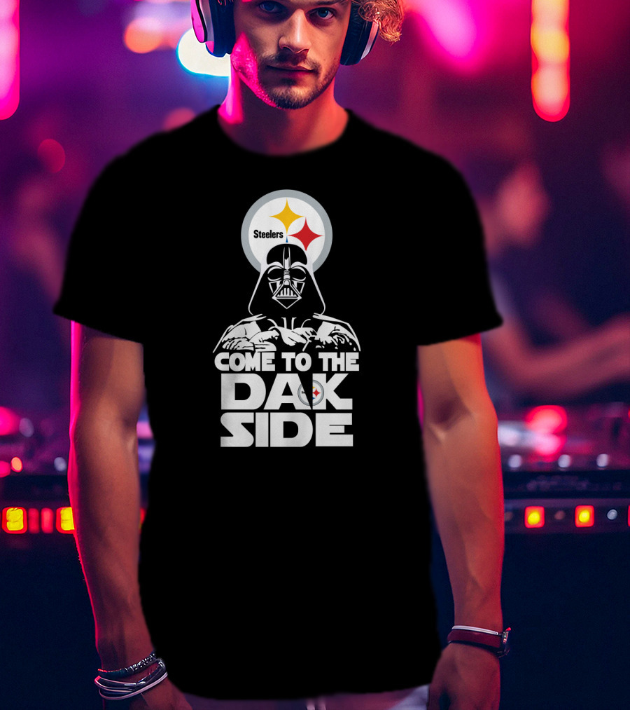 Darth Vader Come To The Dark Side Steelers Fans T-Shirt