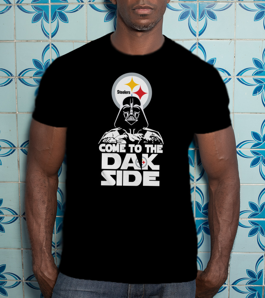 Darth Vader Come To The Dark Side Steelers Fans T-Shirt