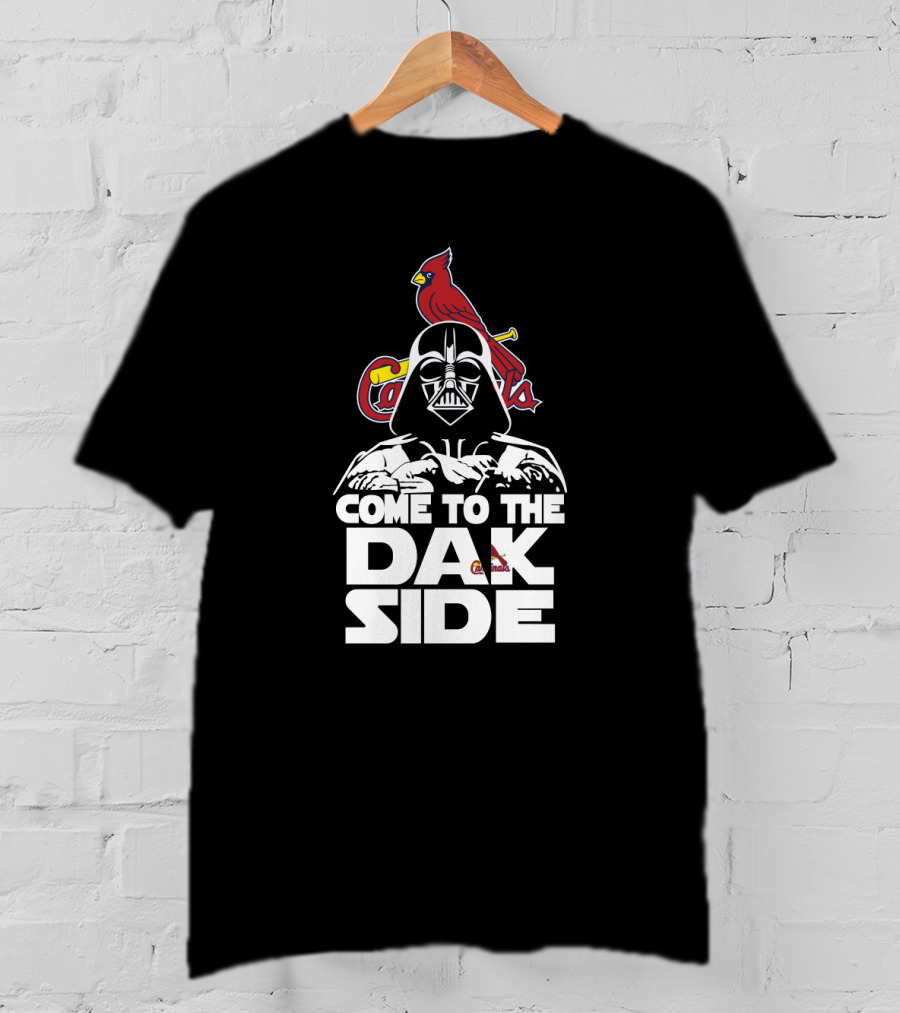 Darth Vader Come To The Dark Side St. Louis Cardinals Fans Cardinal T-Shirt