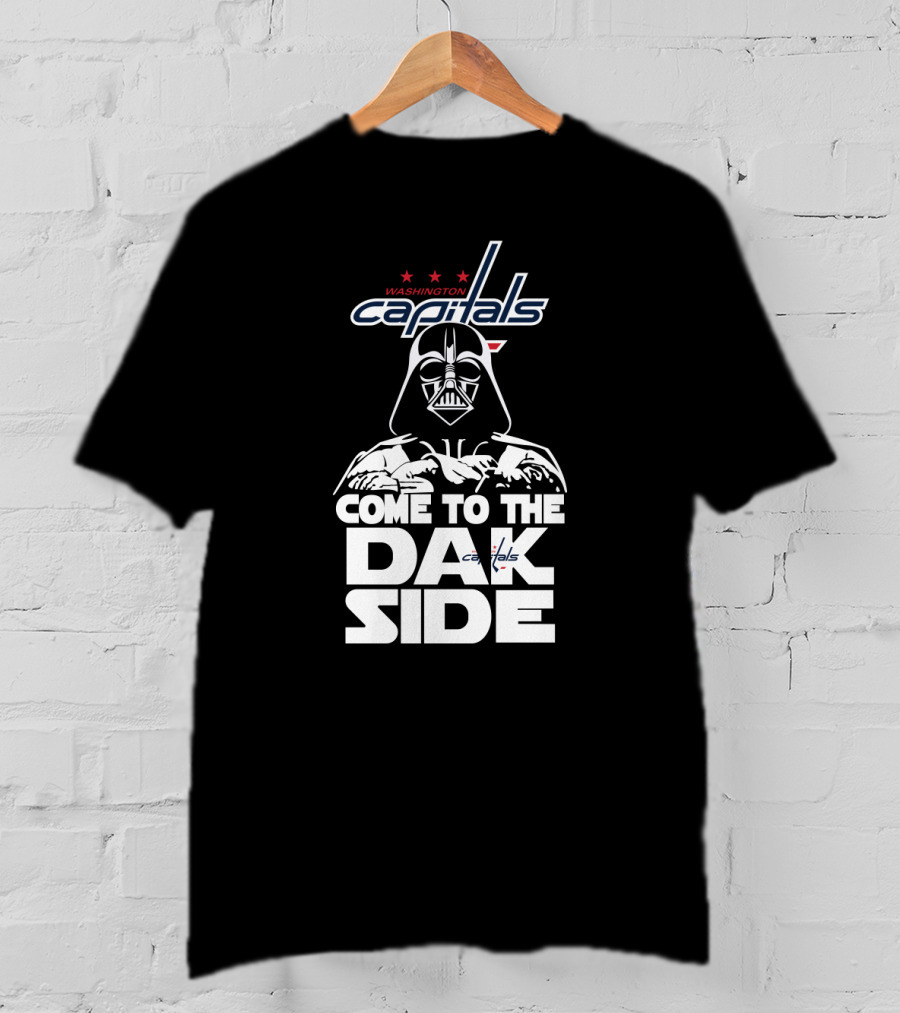 Washington Capitals Fans Come To The Dark Side Darth Vader T-Shirt