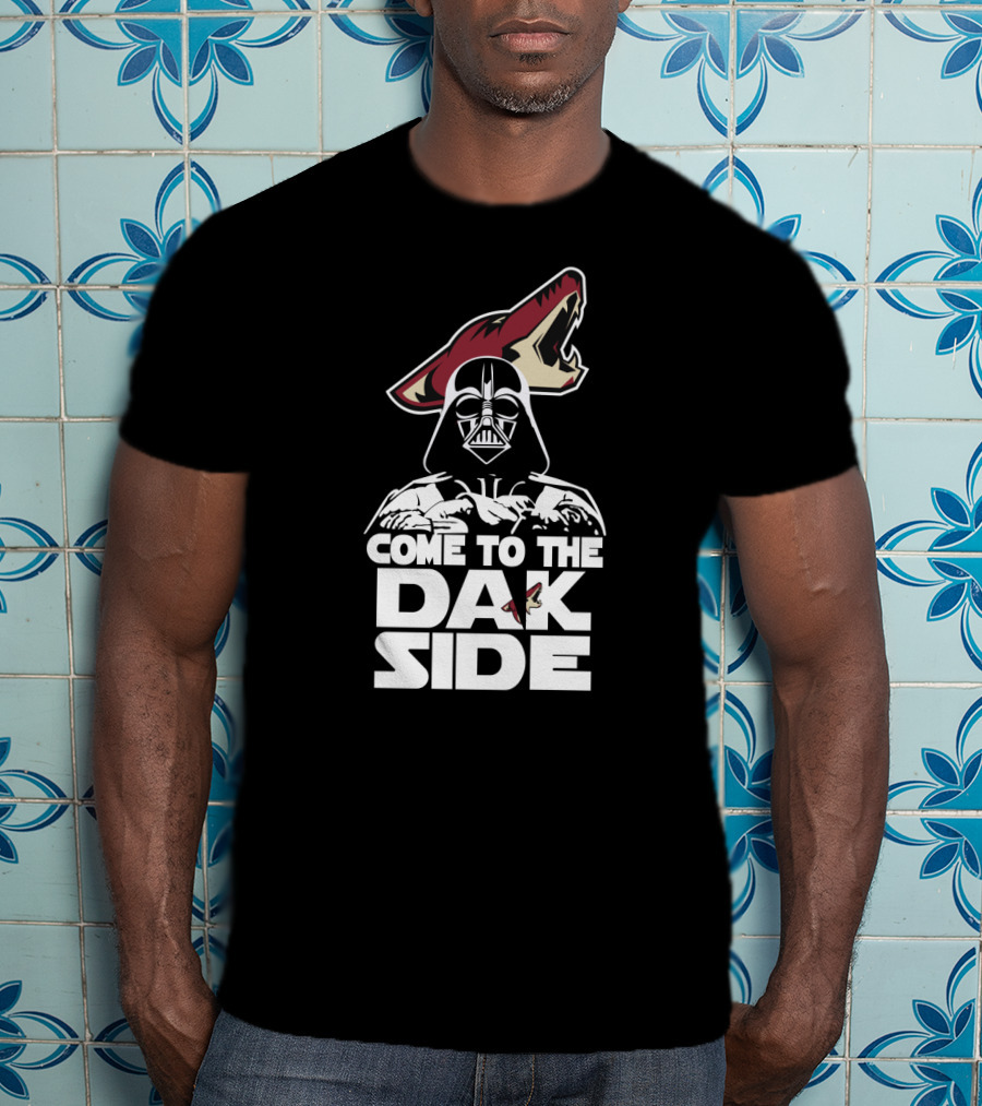 Darth Vader Come To The Dark Side Arizona Coyotes Fans T-Shirt