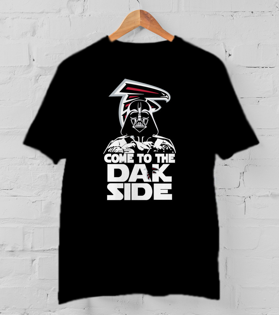Come To The Dark Side Darth Vader Atlanta Falcons Fans T-Shirt