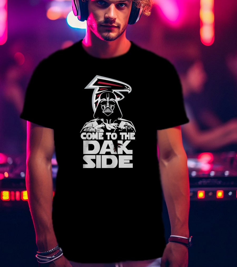 Come To The Dark Side Darth Vader Atlanta Falcons Fans T-Shirt