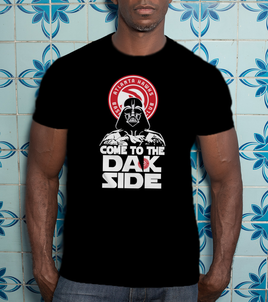 Darth Vader Come To The Dark Side Atlanta Hawks Fans T-Shirt