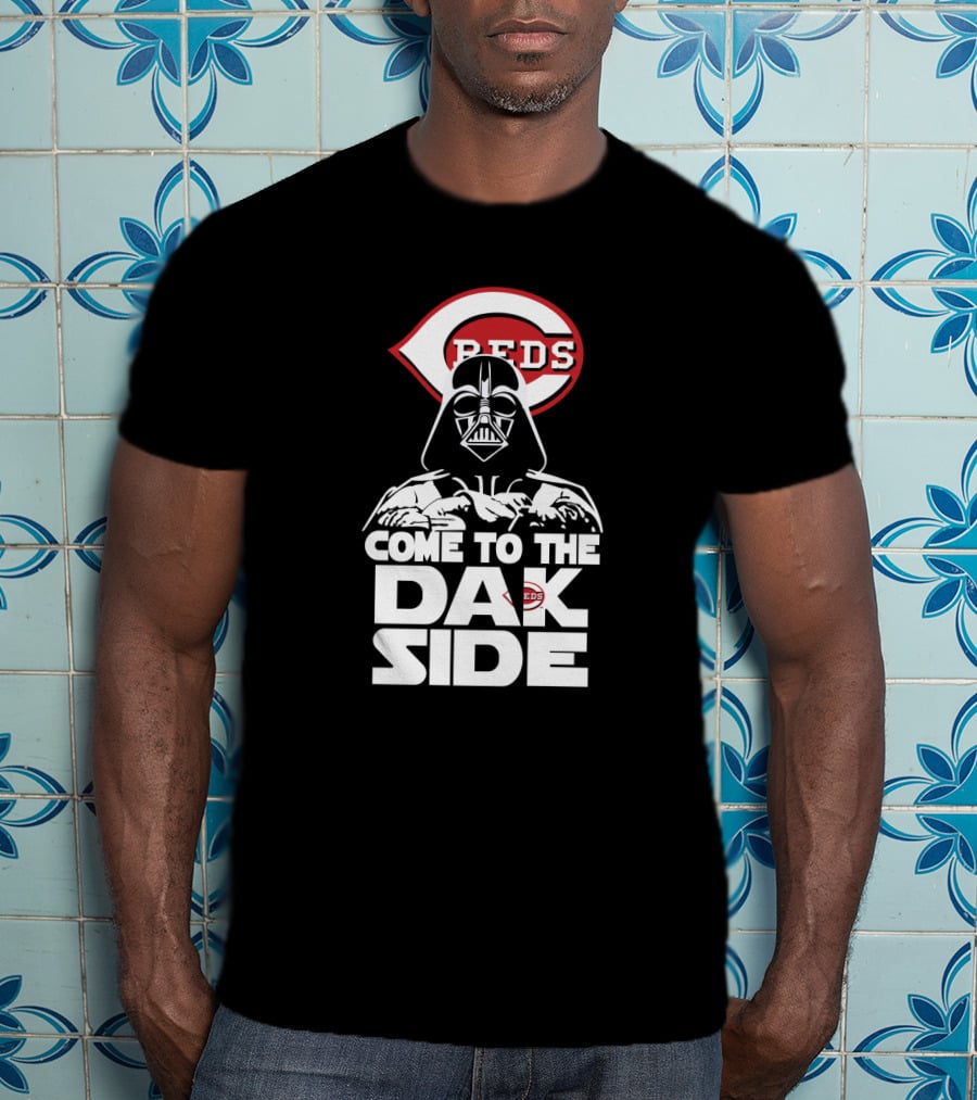 Cincinnati Reds Come To The Dark Side Darth Vader Fans T-Shirt