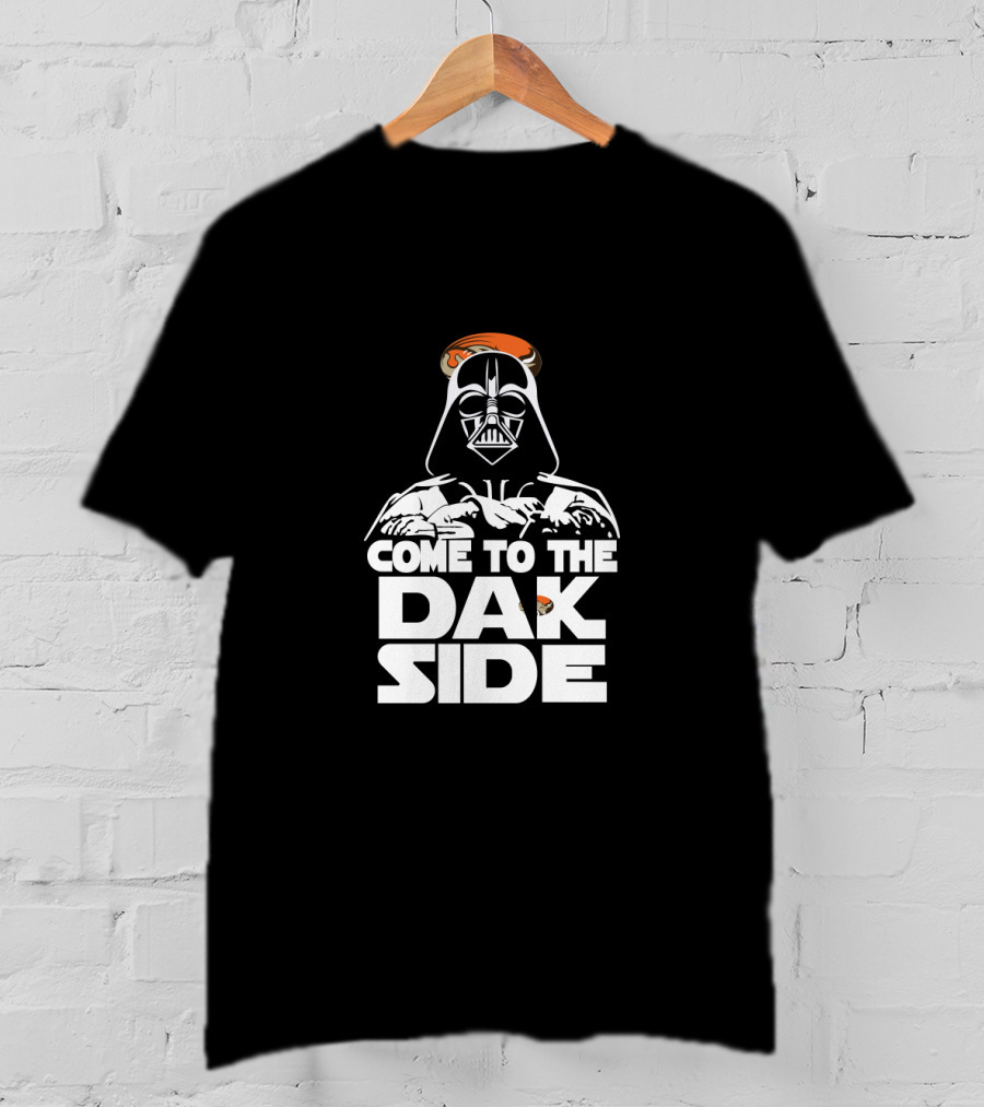 Come To The Dawg Vader Side Cleveland Browns Fans T-Shirt