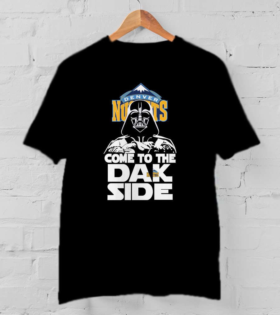 Denver Nuggets Come To The Dark Side With Darth Vader T-Shirt
