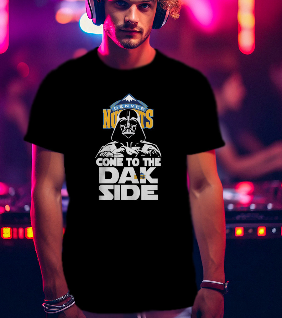 Denver Nuggets Come To The Dark Side With Darth Vader T-Shirt