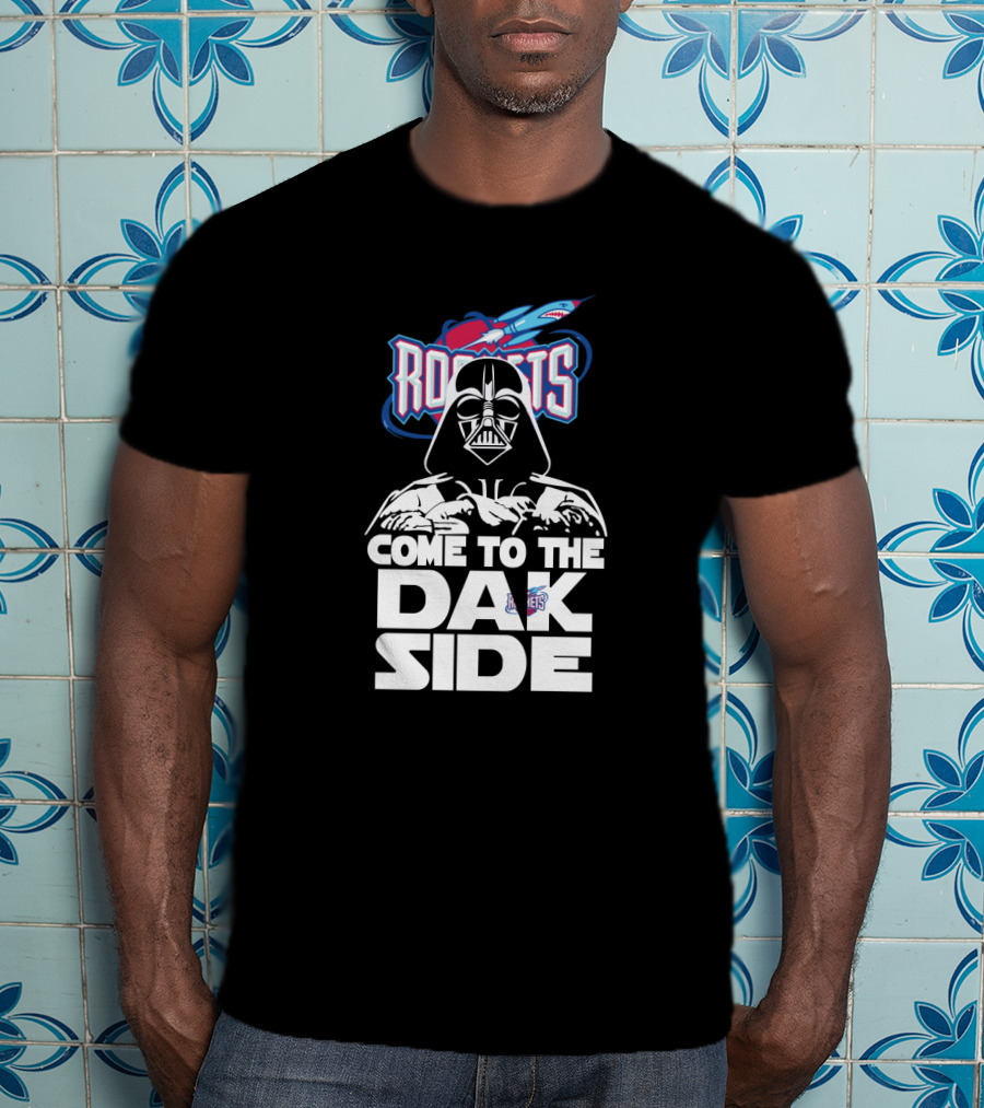 Darth Vader Come To The Dark Side Houston Rockets Fans T-Shirt