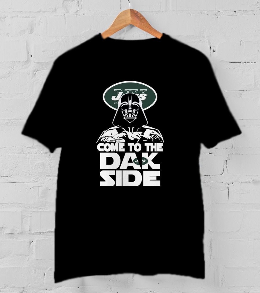 Jets Darth Vader Come To The Dark Side T-Shirt
