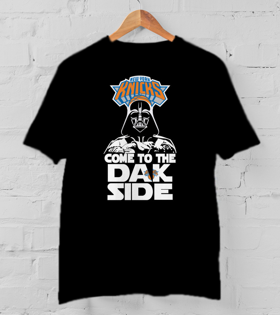New York Knicks Come To The Dark Side Darth Vader T-Shirt