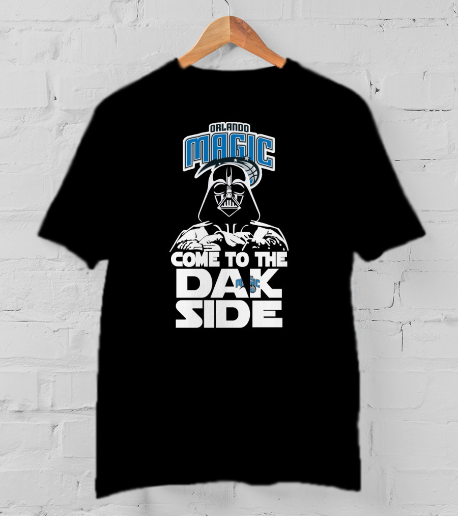 Orlando Magic Darth Vader Come To The Dark Side T-Shirt