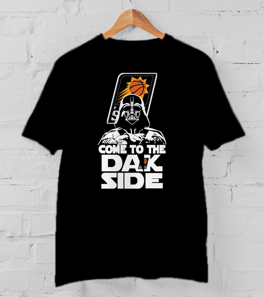 Darth Vader Come To The Dark Side Phoenix Suns Fans T-Shirt