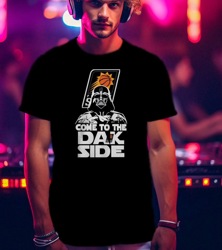 Darth Vader Come To The Dark Side Phoenix Suns Fans T-Shirt