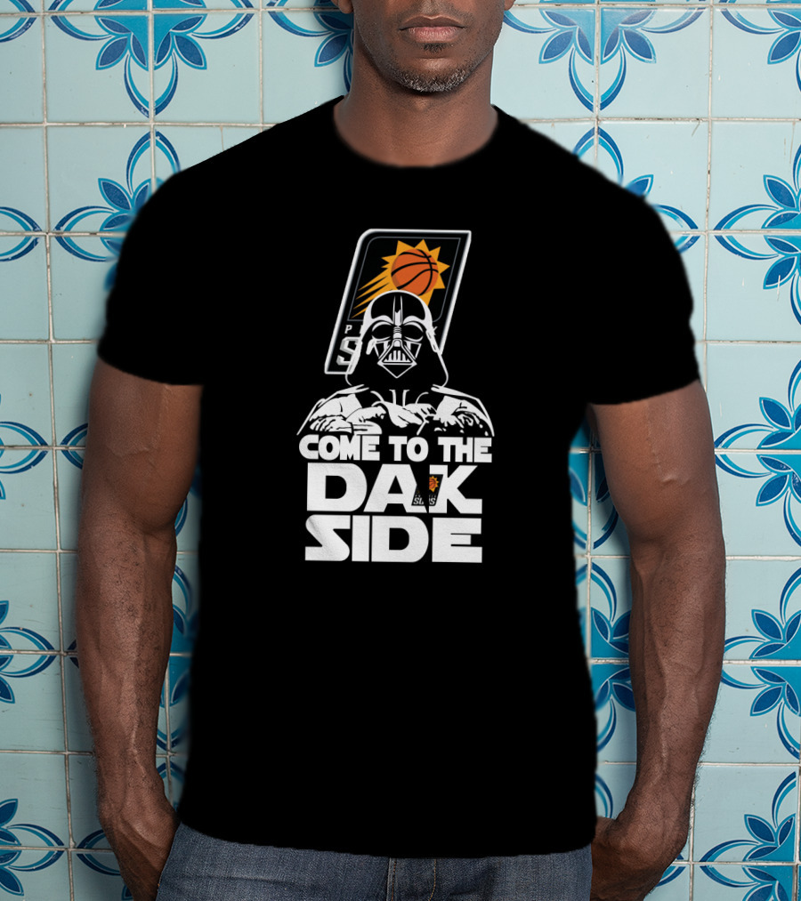 Darth Vader Come To The Dark Side Phoenix Suns Fans T-Shirt