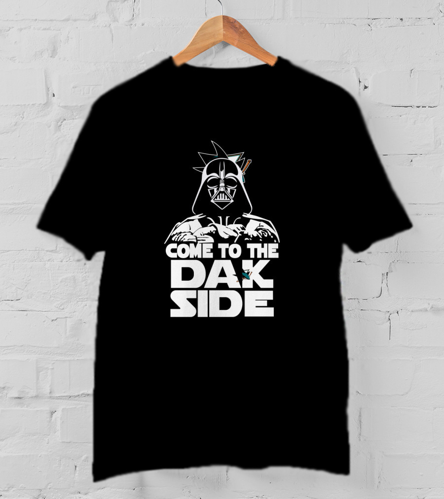 Come To The Dak Side Darth Vader San Jose Sharks Fans T-Shirt