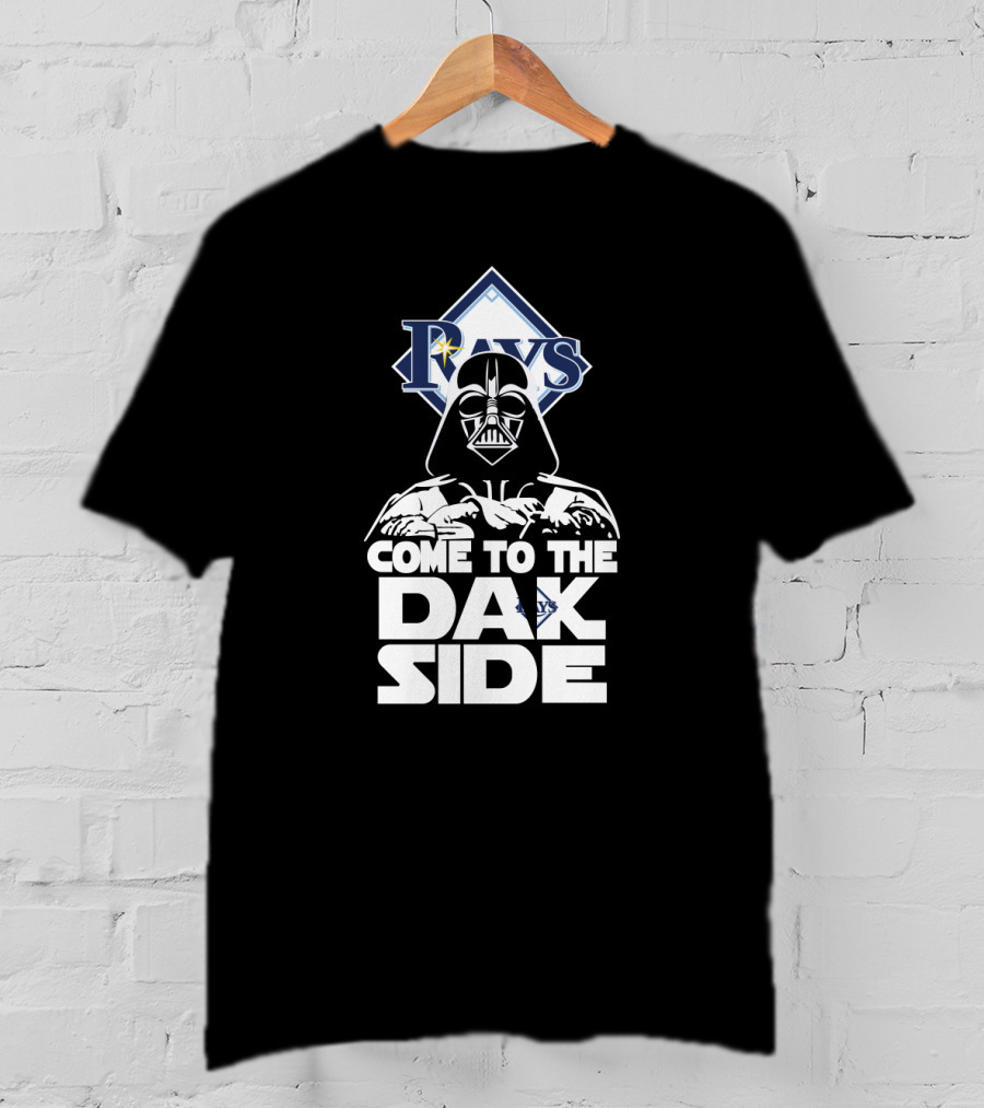 Tampa Bay Rays Come To The Dark Side Featuring Darth Vader T-Shirt