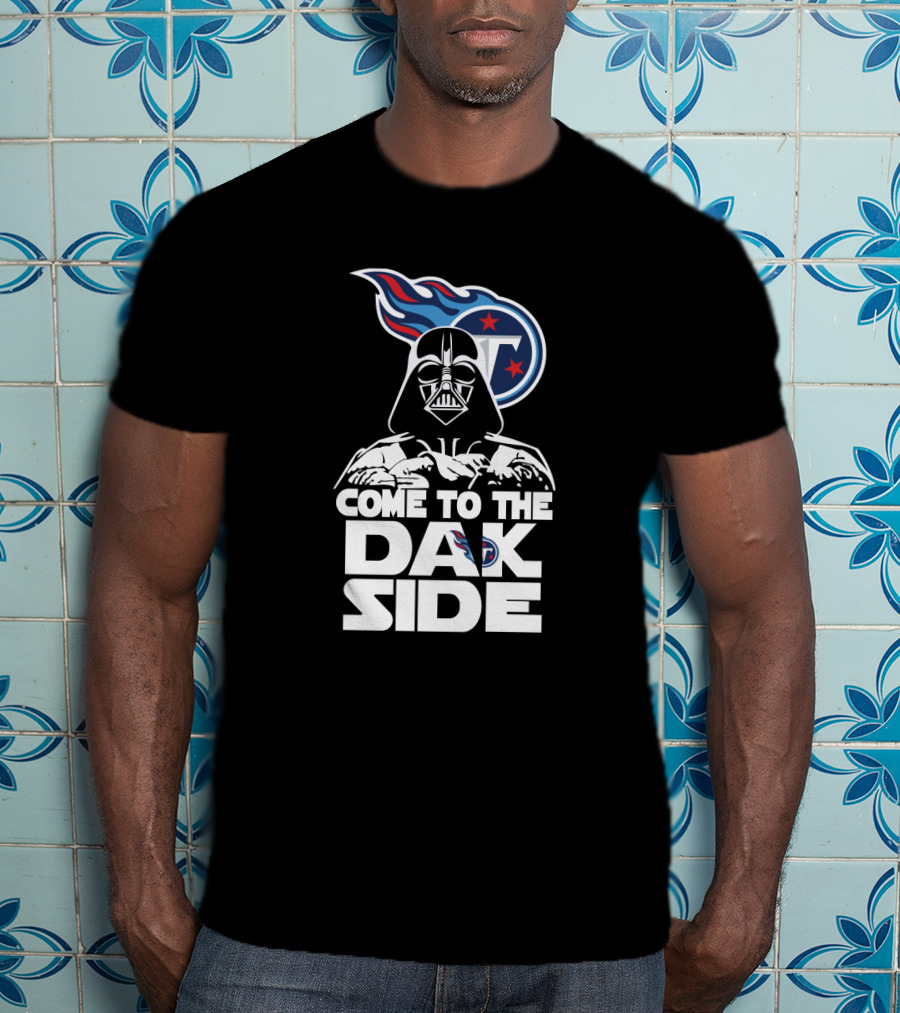 Darth Vader Tennessee Titans Come To The Dak Side T-Shirt