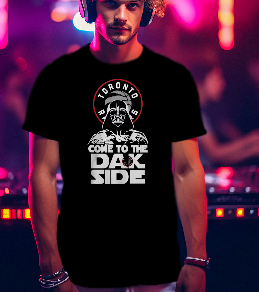 Darth Vader Toronto Raptors Come To The Dark Side T-Shirt