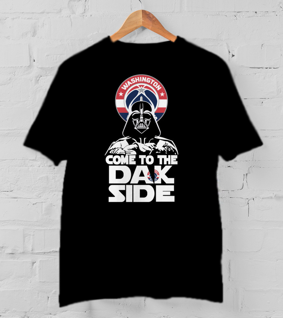 Darth Vader Come To The Dark Side Washington Wizards Fans T-Shirt