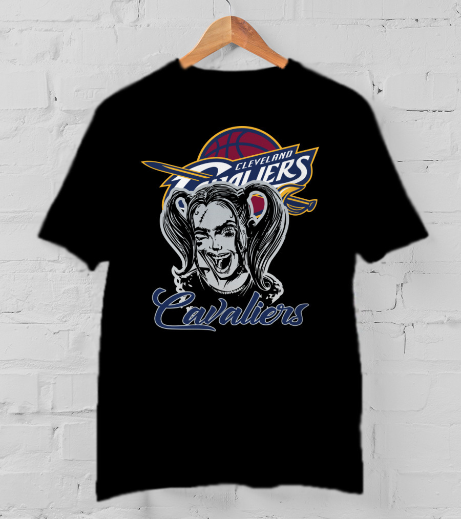 Harley Quinn Cleveland Cavaliers Fans T-Shirt