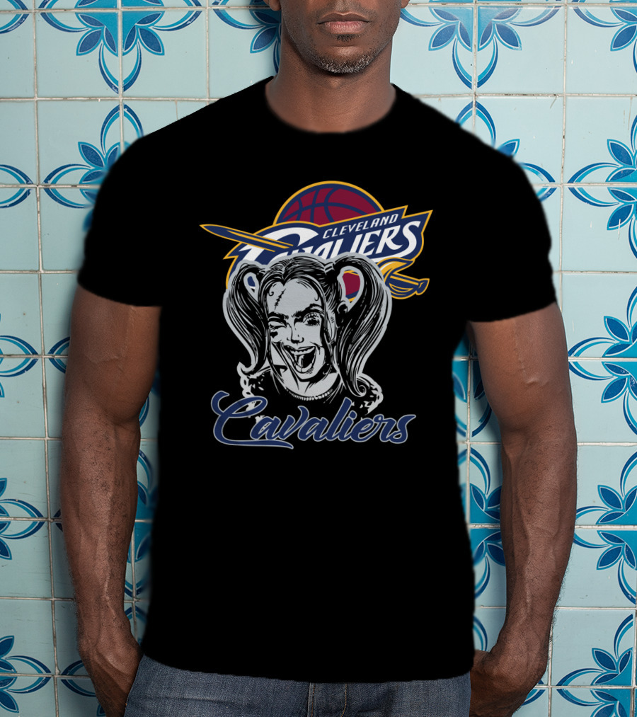 Harley Quinn Cleveland Cavaliers Fans T-Shirt