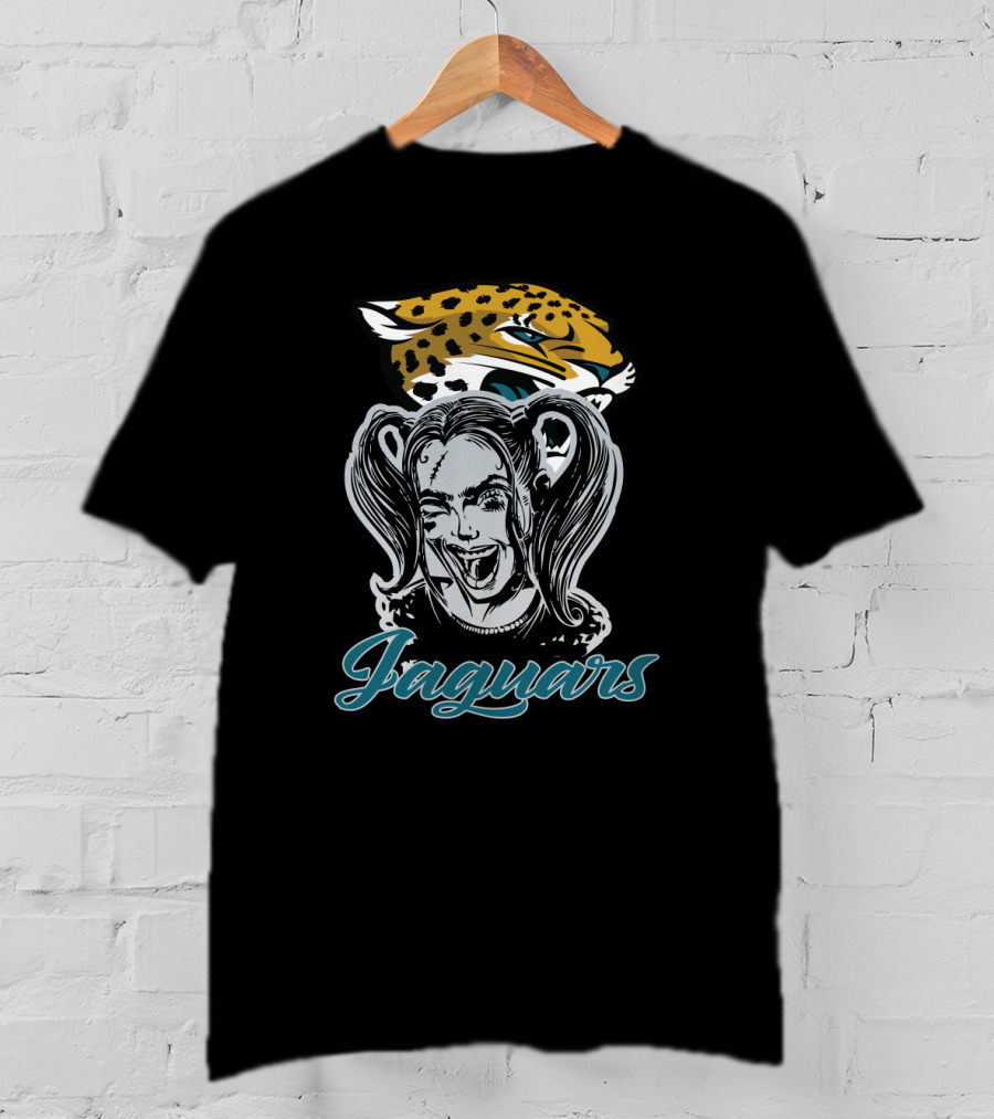Harley Quinn Jacksonville Jaguars T-Shirt