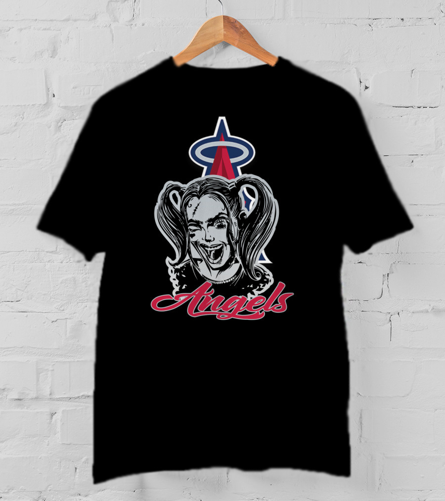 Harley Quinn Los Angeles Angels T-Shirt