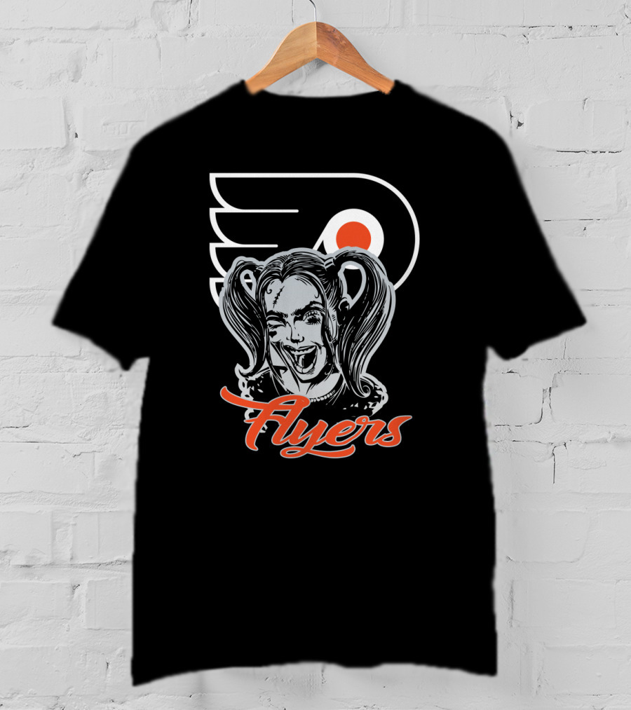 Harley Quinn Philadelphia Flyers Fans T-Shirt